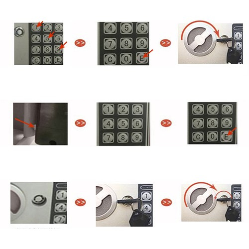 Malatec 22627 Combination Safe - Pilt 9