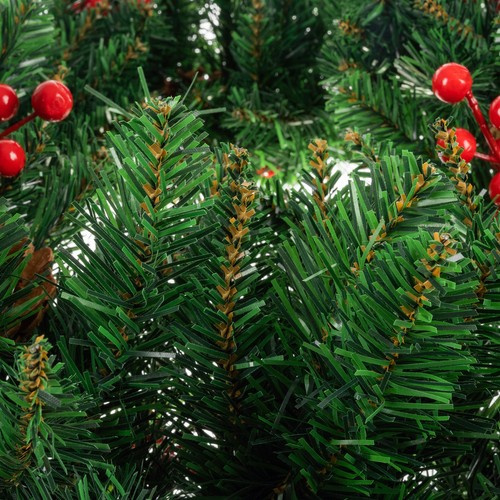 Christmas Wreath for Door Decorative Ornament Ornament 60cm Dense XXL - Pilt 6