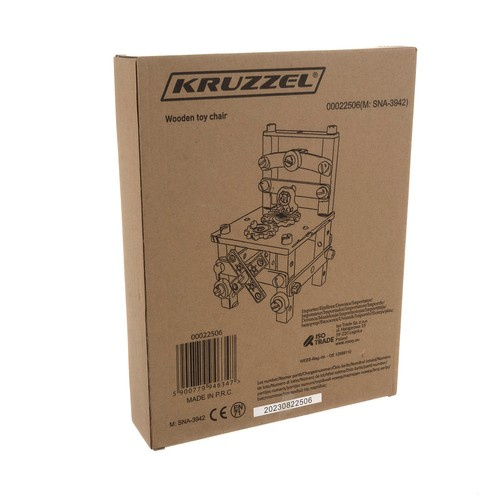 Wooden assembly chair Kruzzel 22506 - Pilt 11