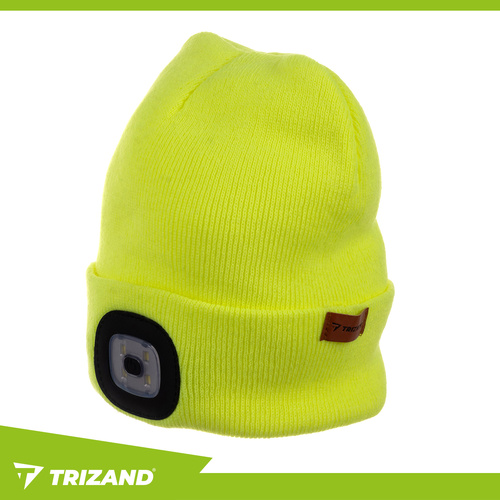 Talvemüts taskulambiga - kollane Trizand 22664 - Pilt 3