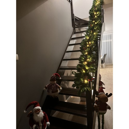 Christmas tree garland 2.7m with LED lights Ruhhy 22322 - Pilt 8