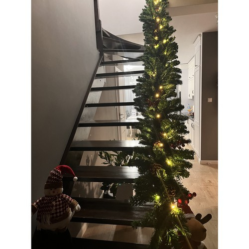 Christmas tree garland 2.7m with LED lights Ruhhy 22322 - Pilt 9