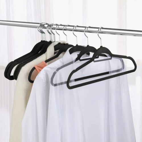 Clothes hanger 20pcs - black Ruhhy 22536 - Pilt 9