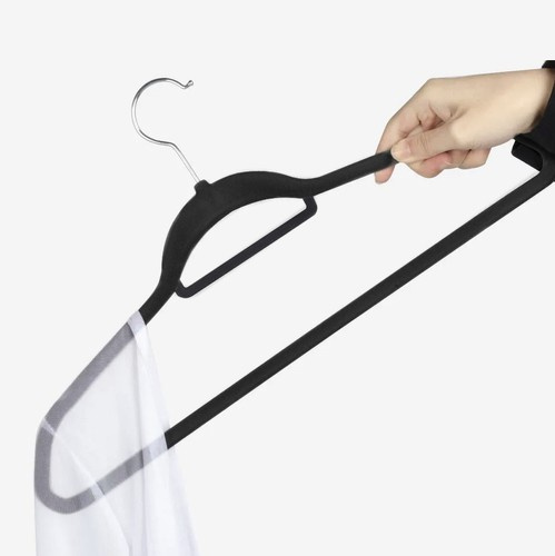 Clothes hanger 20pcs - black Ruhhy 22536 - Pilt 13