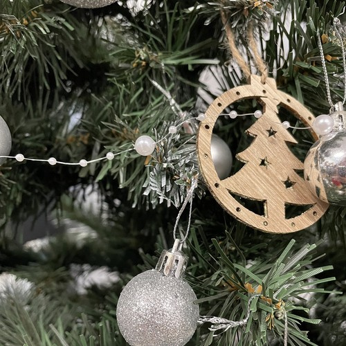 Christmas tree garland - pearls 5m Ruhhy 22499 - Pilt 8