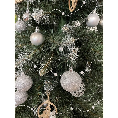 Christmas tree garland - pearls 5m Ruhhy 22499 - Pilt 9