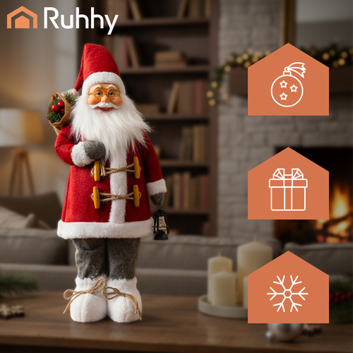 Santa Claus - Christmas figurine 45cm Ruhhy 22352 - Pilt 3