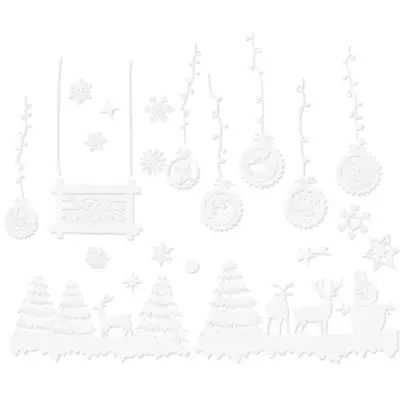 Christmas window stickers Ruhhy 22253