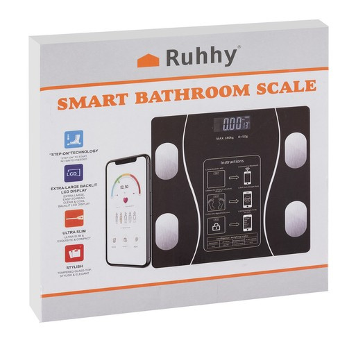 Ruhhy 22525 LCD analytical bathroom scale - Pilt 2