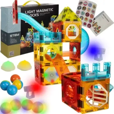 Magnetklotsid - rada 77 tk Kruzzel 22684