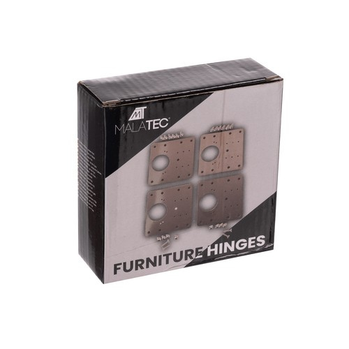 Hinge repair plate 4 pcs Malatec 23032 - Pilt 2