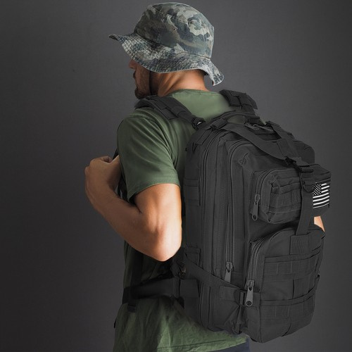 Small black hiking backpack 23089 - Pilt 17