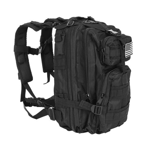 Small black hiking backpack 23089 - Pilt 5