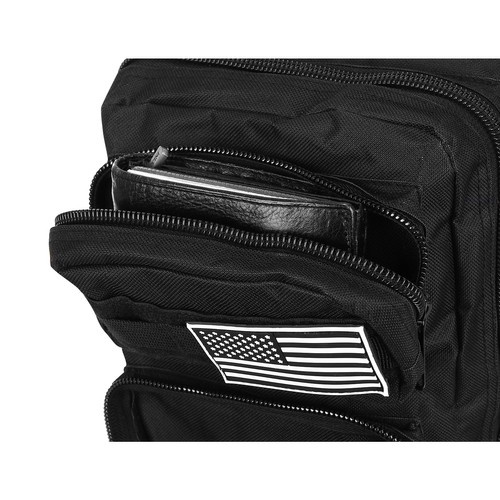 Small black hiking backpack 23089 - Pilt 8