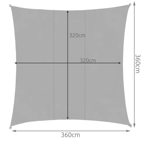 Varjupuri 3,6x3,6 m Gardlov 23164 - Pilt 10