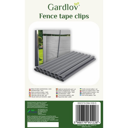 Fence Tape Clips - Gray 23710 - Pilt 2