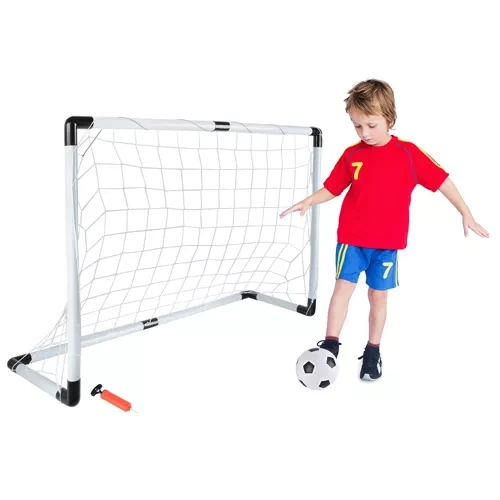 Jalgpallivärav + pall + pump 23459 - Pilt 6