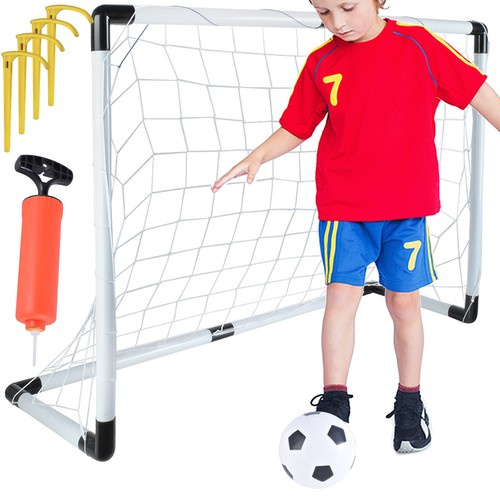 Jalgpallivärav + pall + pump 23459