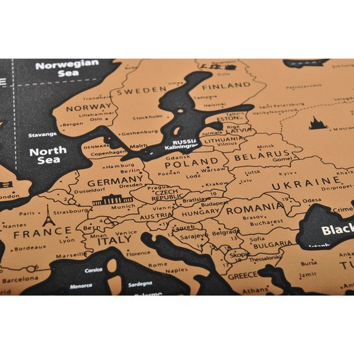 World map scratch card with flags 23443 - Pilt 7