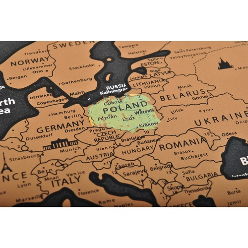 World map scratch card with flags 23443 - Pilt 8