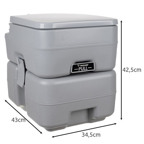 Trizand 24498 kaasaskantav WC - Pilt 3
