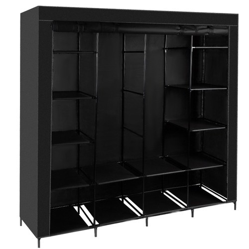 Kokkupandav riidest riidekapp 170x170 cm Ruhhy 23740 - Pilt 5
