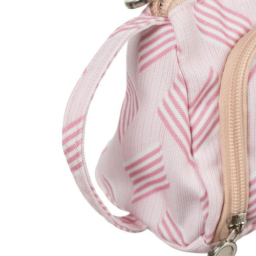 School Pencil Case Two-Compartment Folding Pouch Double Pink for Children - Pilt 5