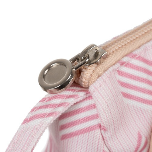 School Pencil Case Two-Compartment Folding Pouch Double Pink for Children - Pilt 6