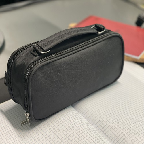 Double extendable pencil case - black Maaleo 24516 - Pilt 12
