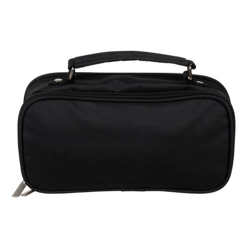 Double extendable pencil case - black Maaleo 24516 - Pilt 5