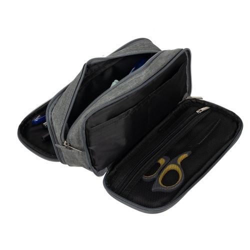 Triple folding pencil case - gray Maaleo 24512 - Pilt 5
