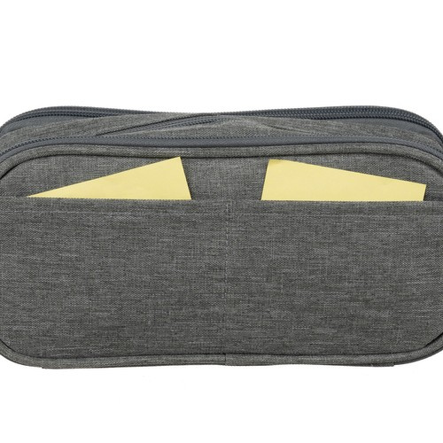 Triple folding pencil case - gray Maaleo 24512 - Pilt 7
