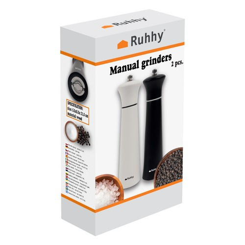 Hand grinder - 2 pcs Ruhhy 24721 - Pilt 2