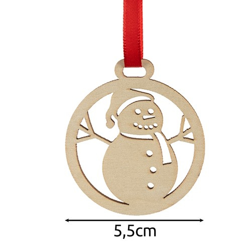 Wooden baubles - 36pcs Ruhhy 24855 - Pilt 3