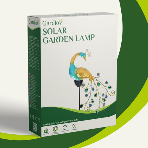 Gardlov 25281 peacock solar lamp - Pilt 2