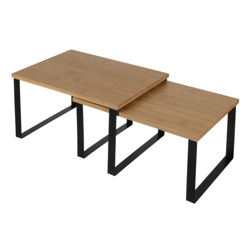 Bamboo kitchen shelf - 2 pcs Ruhhy 25661 - Pilt 4