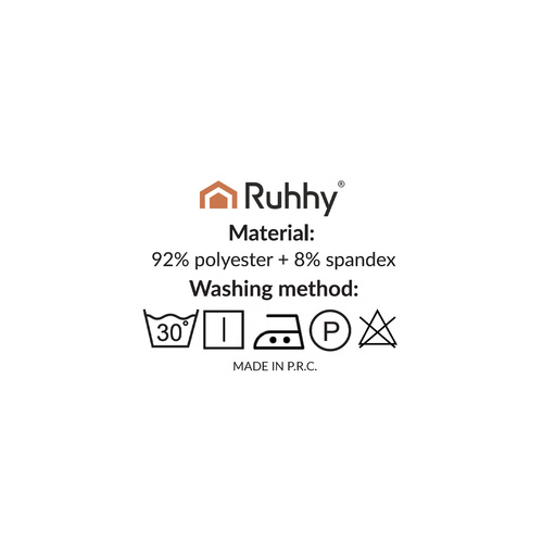 Ruhhy 26182 diivanikate 190-230 cm helehall - Pilt 5
