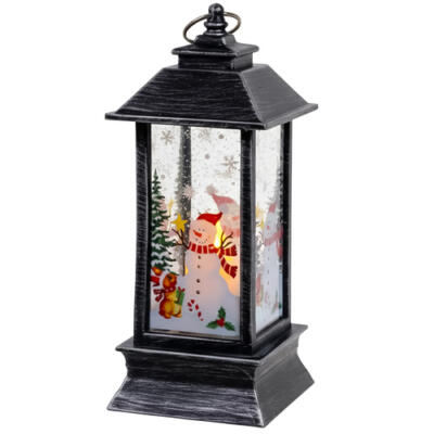 Silver LED Christmas Lantern Ruhhy 26755