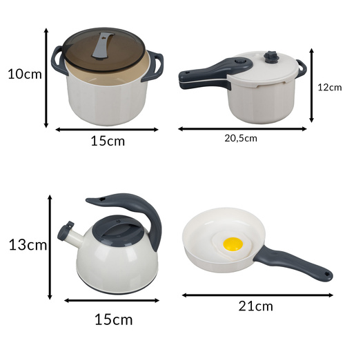 Kruzzel 26330 köögitarvikute komplekt 32 tk - Pilt 4