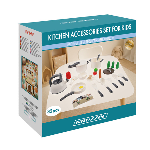 Kruzzel 26330 köögitarvikute komplekt 32 tk - Pilt 2