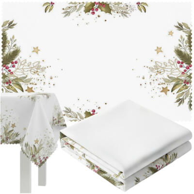 Christmas tablecloth 220x140cm Ruhhy 26378