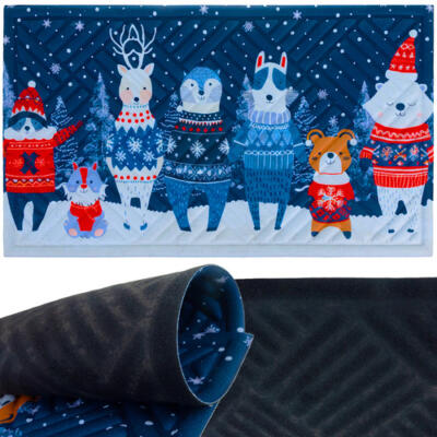 Christmas doormat 75x45cm Ruhhy 26636