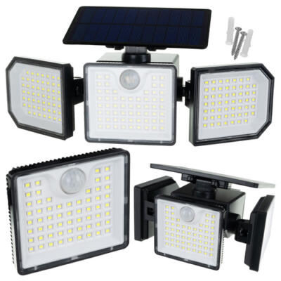 Päikesepaneeliga lamp 167 LED 500 lm Izoxis 24633