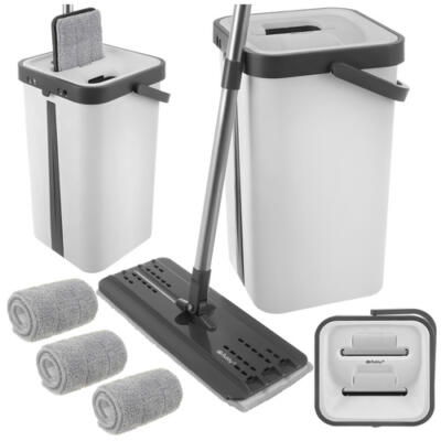 Ruhhy 27232 double-chamber mop 11L with covers