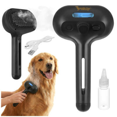 Purlov 26905 Steam Brush for Pets