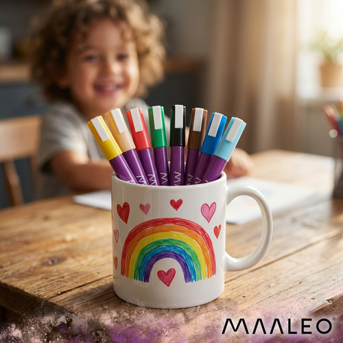 Akrüülmarkerid - 8 tk komplekt Maaleo 27052 - Pilt 16