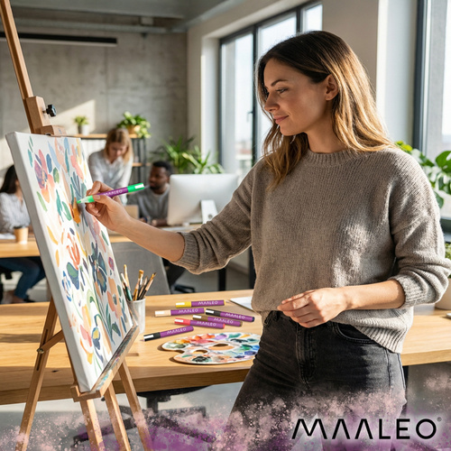 Akrüülmarkerid - 8 tk komplekt Maaleo 27052 - Pilt 11