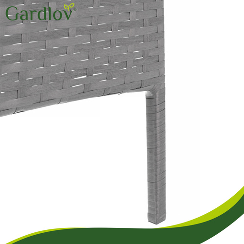 Rotangist aiamööbel antratsiit Gardlov 26907 - Pilt 9