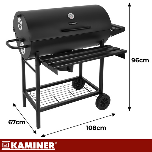 Aiagrill kaanega 108x67x96 cm Kaminer - Pilt 2