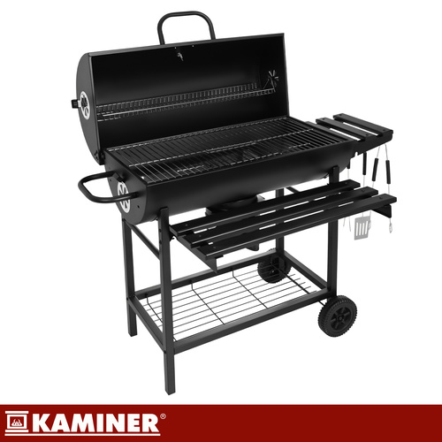 Aiagrill kaanega 108x67x96 cm Kaminer - Pilt 9
